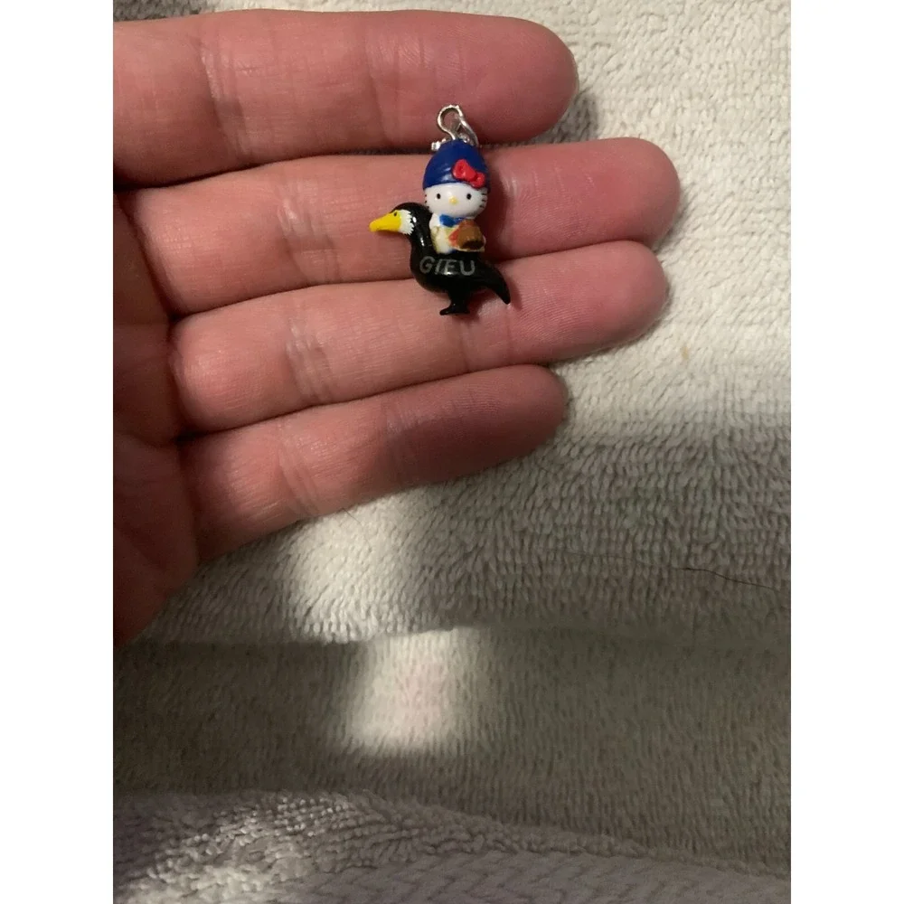 Sanrio Hello Kitty Gifu Limited Cormorant Fishing Kitty Charm Mascot